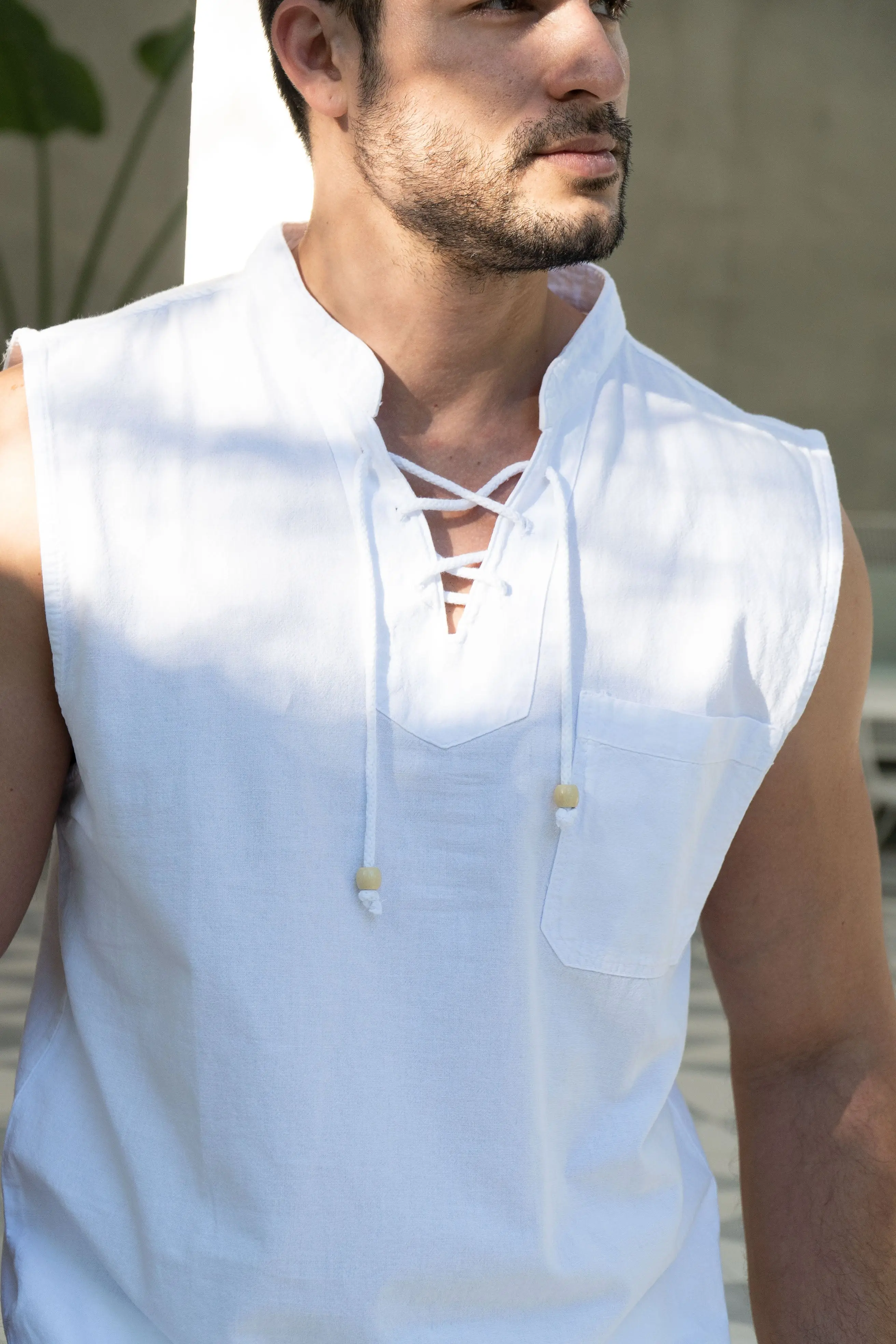 Daytona Sleeveless Shirt - Image 3